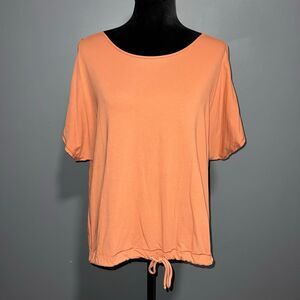 Lululemon Renew the Day Short Sleeve Top Womens 10 Canyon Rock